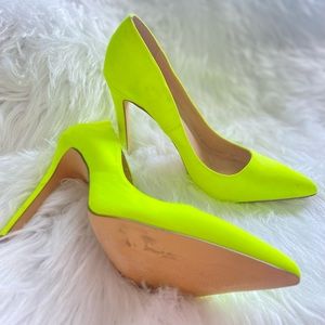 Neon heels